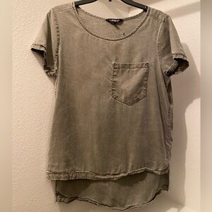 Express Green Top